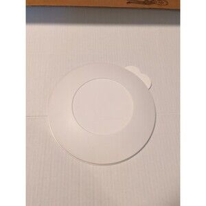 Tupperware Replacement Lid Only 2605B-4 White 9.25” Vintage